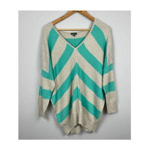 LILLA P. Anthropologie Chevron Sweater